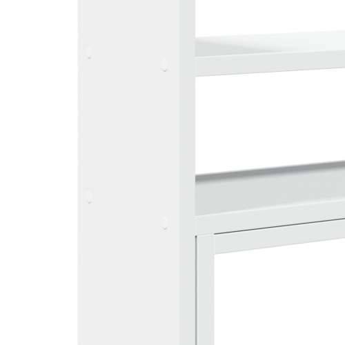 Organizator za stol podesivi bijeli 40 x 17 x 41 cm drveni - Bijela Cijena