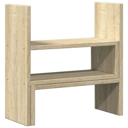 Organizator za stol podesivi boja hrasta 40 x 17 x 41 cm drveni - sonoma hrast Cijena
