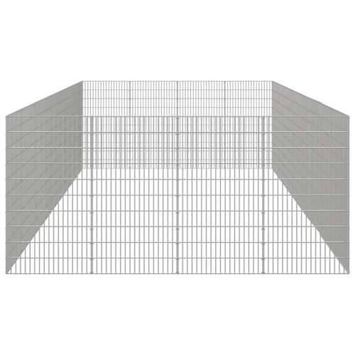 Ograda za životinje sa 24 ploča 54x100 cm od pocinčanog željeza - 54 x 100 cm 24-panel Cijena