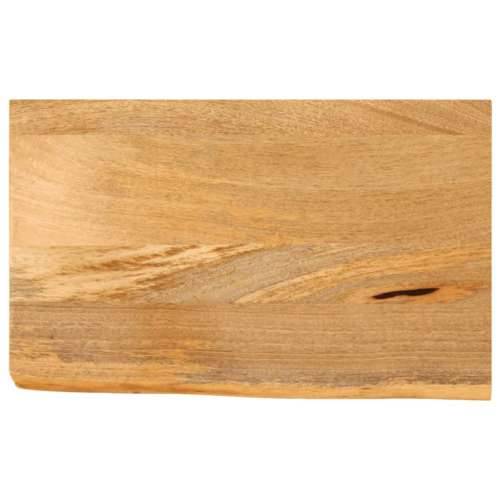 Stolna ploča sa živim rubom 40x20x3,8 cm od masivnog drva manga - Prirodna 40 x 20 x 3.8 cm 1 masivno drvo manga Cijena