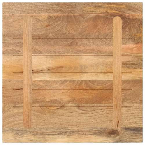 Stolna ploča 90x90x3,8 cm četvrtasta od masivnog drva manga - Drvo manga (prirodno) 90 x 90 cm 1 38 mm Cijena