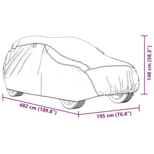 Automobilska navlaka za cijeli SUV protiv tuče L sivo-srebrna - l 1 SUV Cijena