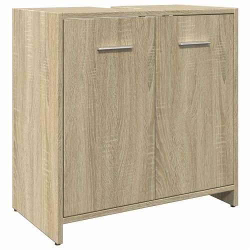 Ormarić za Lavabo - Umivaonik boja hrasta 60x33x60 cm konstruirano drvo - sonoma hrast 1 Cijena