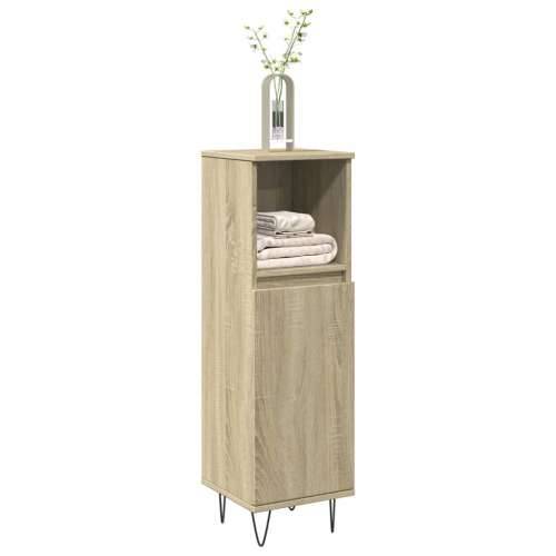 Kupaonski ormarić boja hrasta 30x30x100 cm konstruirano drvo - sonoma hrast 1 Cijena