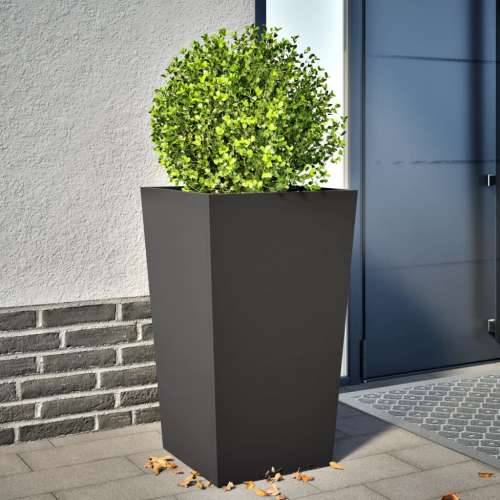 Vrtna sadilica crna 45x45x75 cm čelična - Čelik/crna 45 x 45 x 75 cm 1 Cijena