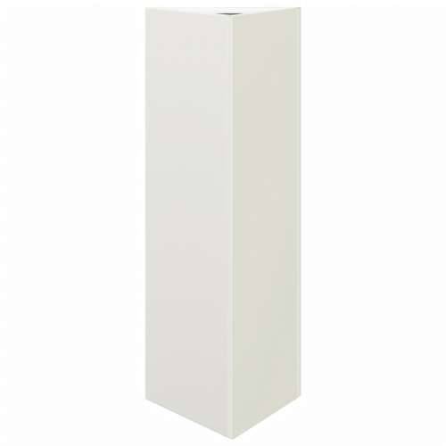 Vrtna sadilica bijela trokutasta 30 x 26 x 75 cm čelična - Čelik/bijela 30 x 26 x 75 cm 1 Cijena