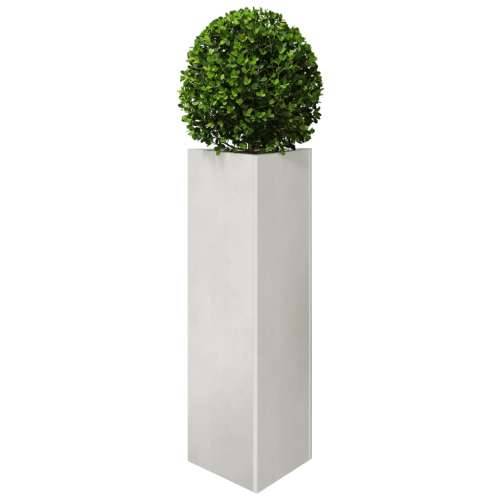 Vrtna sadilica trokutasta 30x26x75 cm od nehrđajućeg čelika - Nehrđajući čelik / svjetlosiva 30 x 26 x 75 cm 1 Cijena