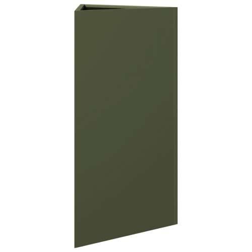Vrtna sadilice 2kom maslinastozelena 40x34,5x70 cm čelična - Čelik/zelena 40 x 34.5 x 70 cm 2 Cijena