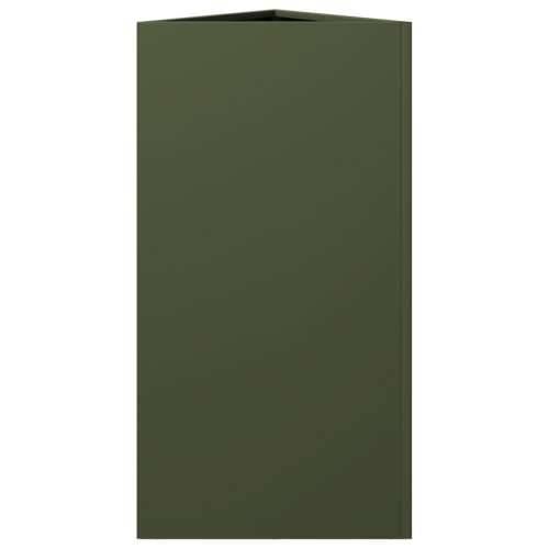 Vrtna sadilice 2kom maslinastozelena 40x34,5x70 cm čelična - Čelik/zelena 40 x 34.5 x 70 cm 2 Cijena
