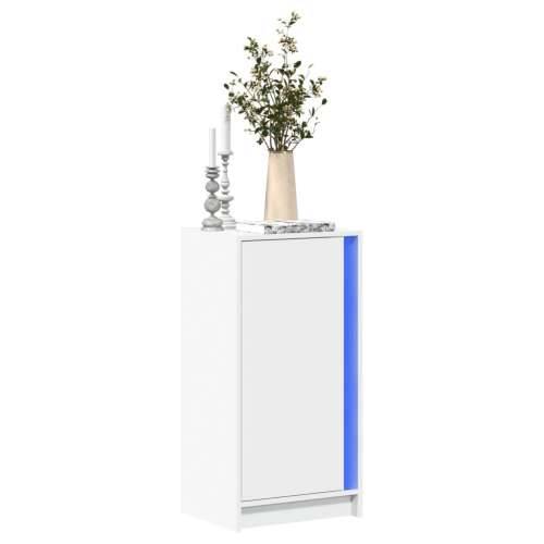 Komoda s LED svjetlima bijela 42,5x34x85 cm konstruirano drvo - Bijela 1 Cijena