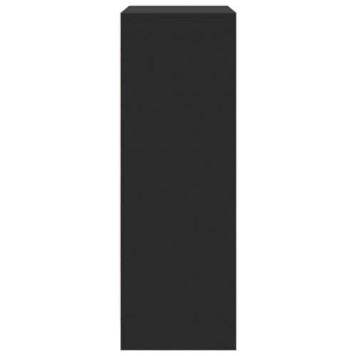 Komoda s LED svjetlima crna 77x34x100 cm od konstruiranog drva - Crna 1 77 cm Cijena