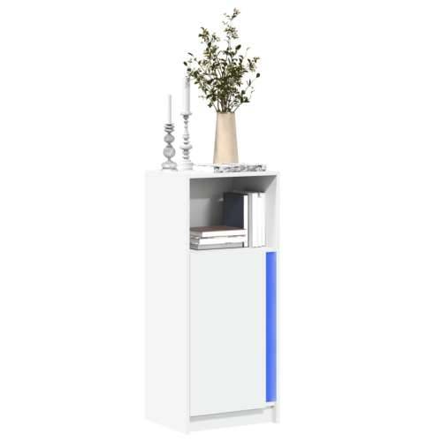 Komoda s LED svjetlima bijela 42,5x34x100 cm konstruirano drvo - Bijela 1 42.5 cm Cijena