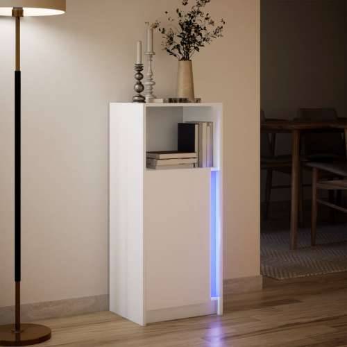 Komoda s LED svjetlima bijela 42,5x34x100 cm konstruirano drvo - Bijela 1 42.5 cm Cijena