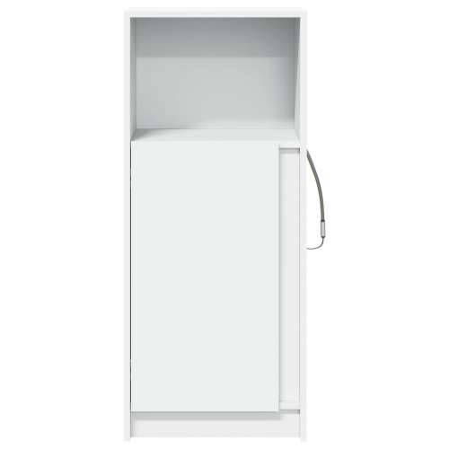 Komoda s LED svjetlima bijela 42,5x34x100 cm konstruirano drvo - Bijela 1 42.5 cm Cijena