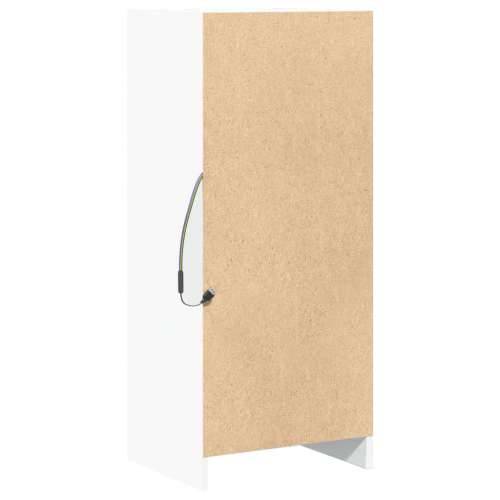 Komoda s LED svjetlima bijela 42,5x34x100 cm konstruirano drvo - Bijela 1 42.5 cm Cijena