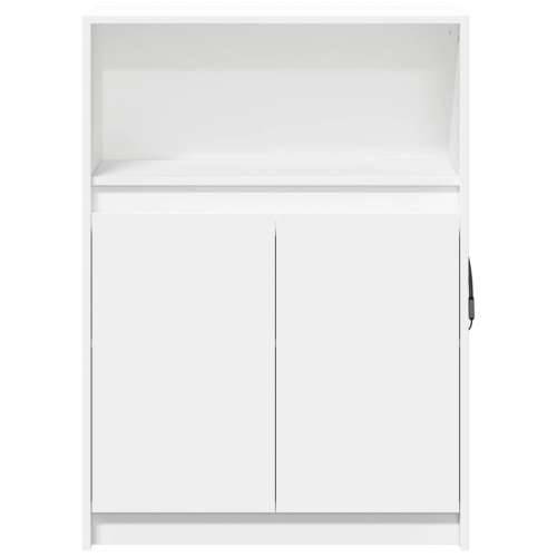 Komoda s LED svjetlima bijela 72x34x100 cm konstruirano drvo - Bijela 1 72 cm Cijena