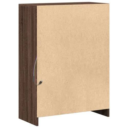 Komoda s LED svjetlima boja hrasta 72x34x100 cm drvena - Smeđi hrast 1 72 cm Cijena