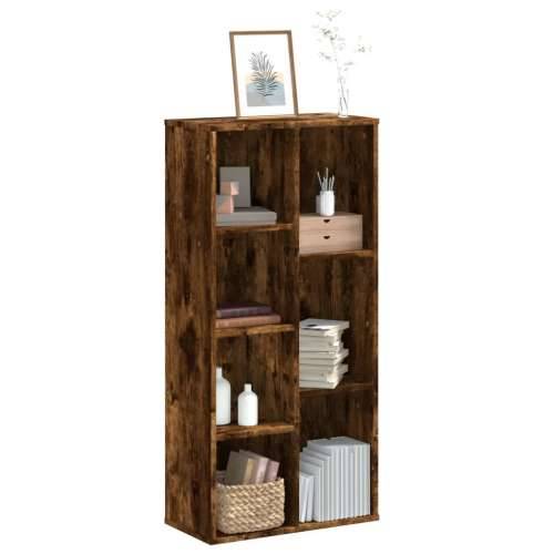 Regal za knjige boja hrasta 50x25x105 cm konstruirano drvo - Dimljeni hrast 1 Cijena