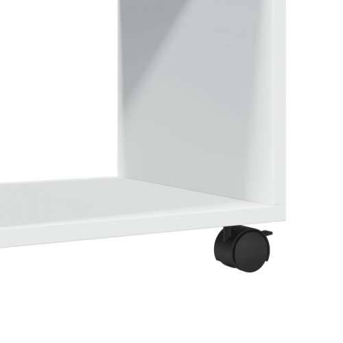 Pomični ormarić bijeli 72 x 33 x 42,5 cm konstruirano drvo - Bijela 1 72 cm Cijena