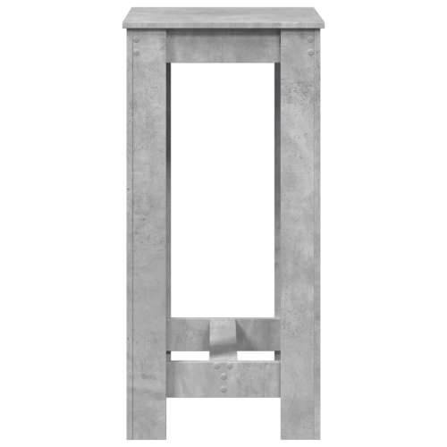 Barski stol boja betona 51 x 50 x 103,5 cm konstruirano drvo - Beton siva 1 51 cm Cijena