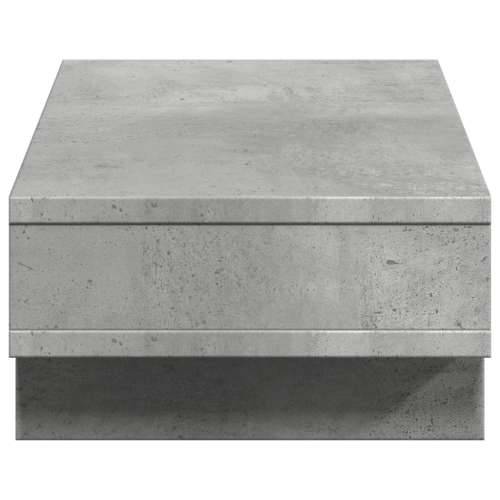Stalak za monitor siva boja betona 50x27x15 cm drveni - Beton siva 50 x 27 x 15 cm Cijena