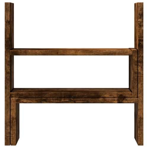Organizator za stol podesivi boja hrasta 40 x 17 x 41 cm drveni - Dimljeni hrast Cijena