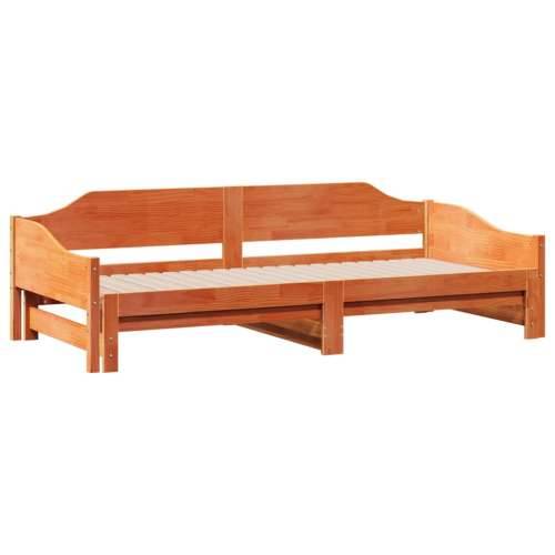 Dnevni krevet na razvlačenje voštano smeđi 90x200 cm Voštano smeđa 90 x 200 cm Cijena