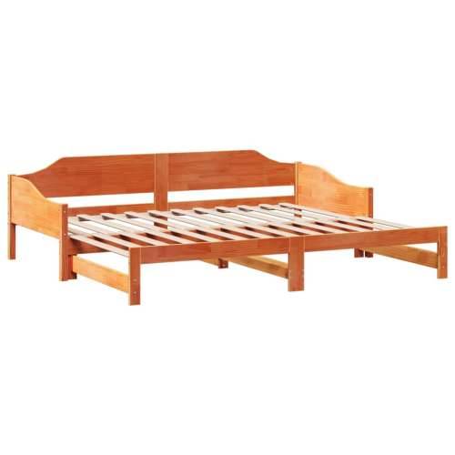 Dnevni krevet na razvlačenje voštano smeđi 90x200 cm Voštano smeđa 90 x 200 cm Cijena
