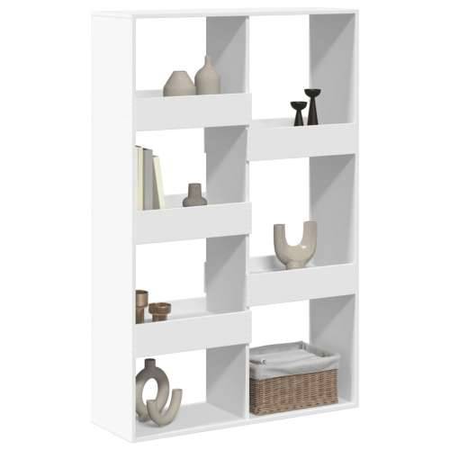 Paravan - Sobna pregrada bijela 100x33x155,5 cm konstruirano drvo - Bijela 1 155.5 cm Cijena