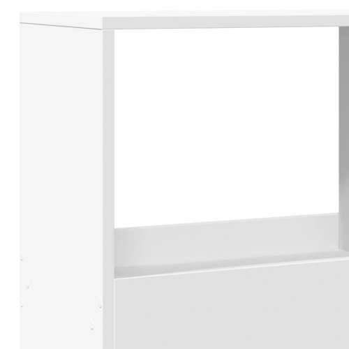 Paravan - Sobna pregrada bijela 100x33x155,5 cm konstruirano drvo - Bijela 1 155.5 cm Cijena