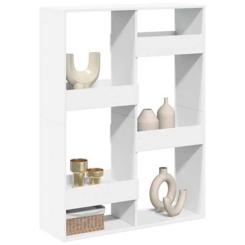 Paravan - Sobna pregrada bijela 100 x 33 x 135 cm konstruirano drvo - Bijela 1 135 cm Cijena