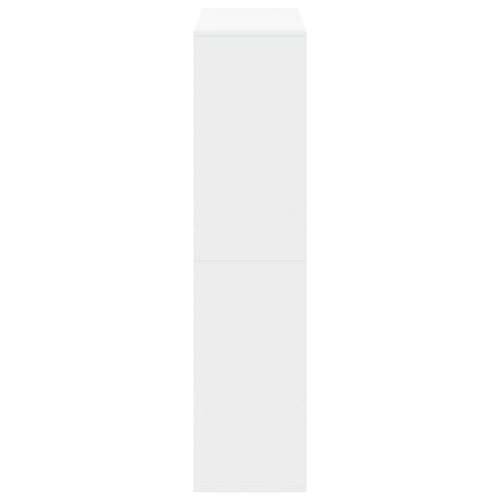 Paravan - Sobna pregrada bijela 100 x 33 x 135 cm konstruirano drvo - Bijela 1 135 cm Cijena