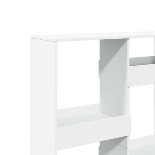 Paravan - Sobna pregrada bijela 100 x 33 x 135 cm konstruirano drvo - Bijela 1 135 cm Cijena