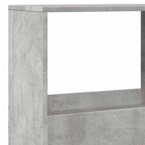 Paravan - Sobna pregrada boja betona 100x33x155,5 cm konstruirano drvo - Beton siva 1 155.5 cm Cijena