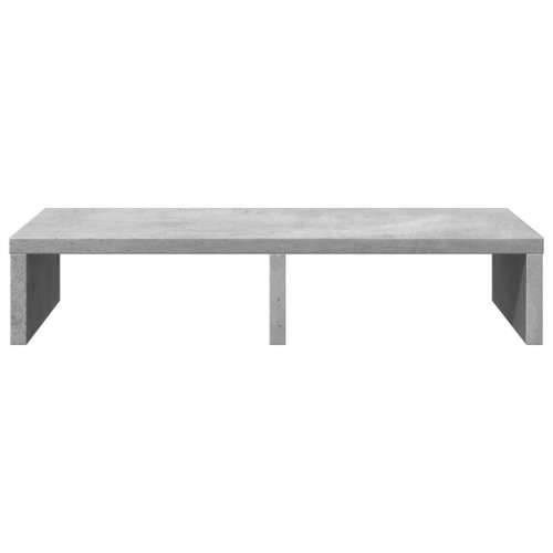 Stalak za monitor siva boja betona 50 x 27 x 10 cm drveni - Beton siva 50 x 27 x 10 cm Cijena