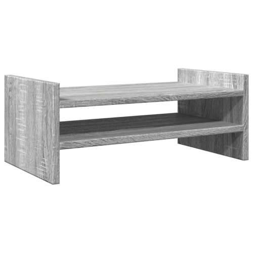 Stalak za monitor siva boja hrasta 50x27x20cm konstruirano drvo - Sivi hrast sonoma 50 x 27 x 20 cm Cijena
