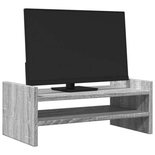 Stalak za monitor siva boja hrasta 50x27x20cm konstruirano drvo - Sivi hrast sonoma 50 x 27 x 20 cm Cijena