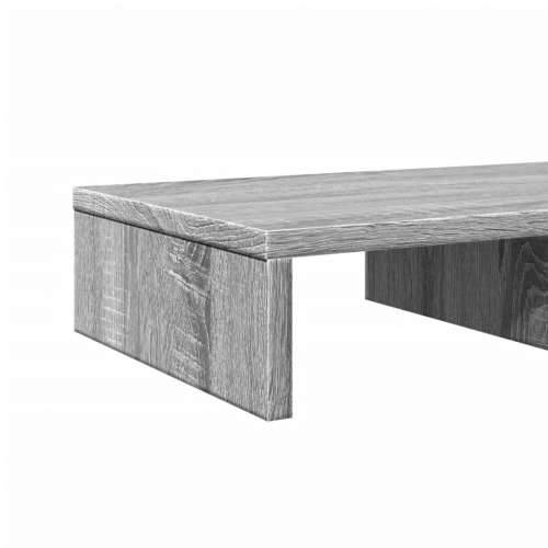 Stalak za monitor siva boja hrasta 50 x 27 x 10 cm drveni - Sivi hrast sonoma 50 x 27 x 10 cm Cijena