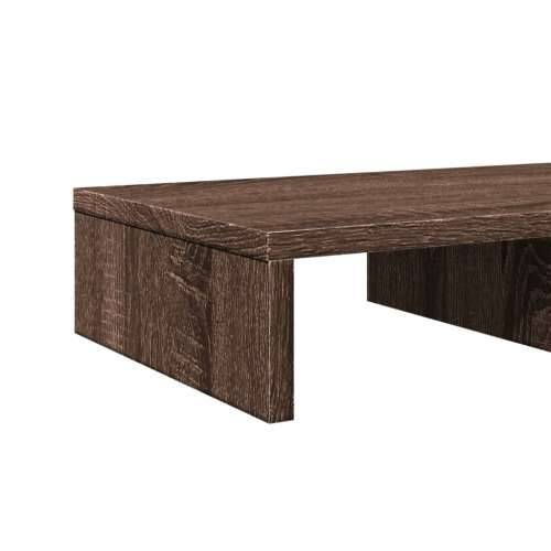 Stalak za monitor smeđa boja hrasta 50 x 27 x 10 cm drveni - Smeđi hrast 50 x 27 x 10 cm Cijena