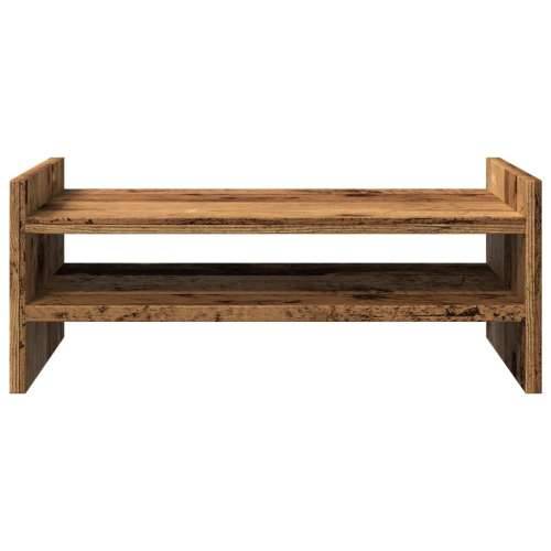 Stalak za monitor boja drva 50 x 27 x 20 cm konstruirano drvo - Staro drvo 50 x 27 x 20 cm Cijena