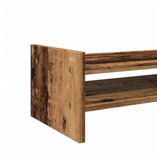 Stalak za monitor boja drva 50 x 27 x 20 cm konstruirano drvo - Staro drvo 50 x 27 x 20 cm Cijena