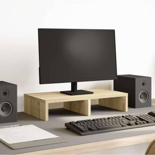 Stalak za monitor boja hrasta 50 x 27 x 10 cm konstruirano drvo - sonoma hrast 50 x 27 x 10 cm Cijena