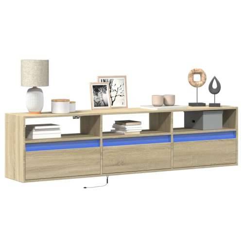 Zidni TV ormarić LED boja hrasta sonome 180x31x45 cm - sonoma hrast 1 180 cm Cijena