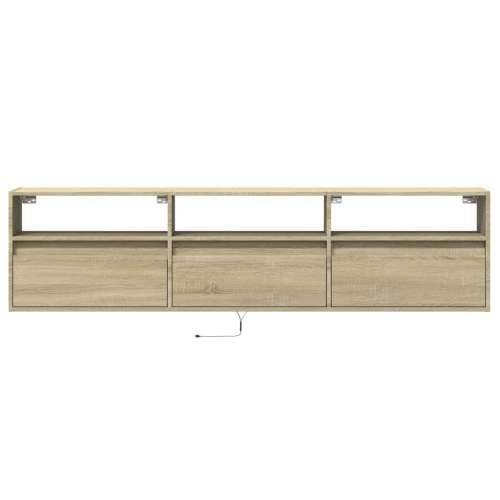 Zidni TV ormarić LED boja hrasta sonome 180x31x45 cm - sonoma hrast 1 180 cm Cijena