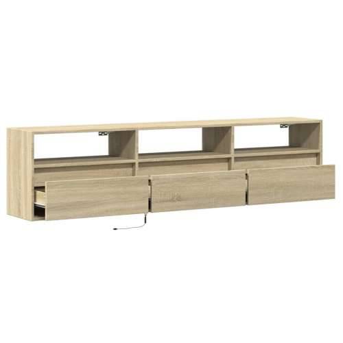 Zidni TV ormarić LED boja hrasta sonome 180x31x45 cm - sonoma hrast 1 180 cm Cijena