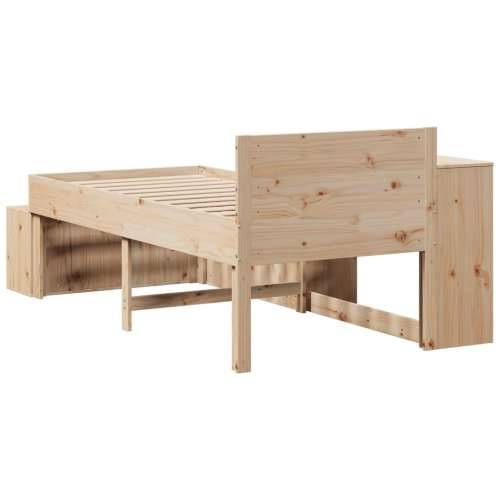 Okvir kreveta bez madraca 75 x 190 cm od masivne borovine Prirodna 75 x 190 cm Cijena