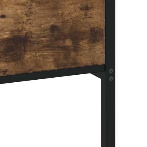 Metalni okvir kreveta bez madraca boja hrasta 140x200 cm - Dimljeni hrast 140 x 200 cm s uzglavljem i podnožjem Cijena