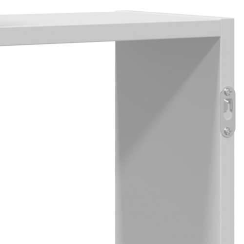Zidna polica bijela 129x18x42 cm od konstruiranog drva - Bijela 129 x 18 x 42 cm 1 Cijena