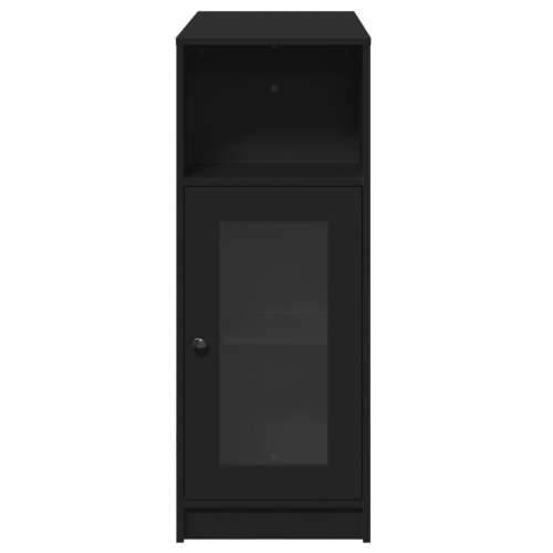 Barski stol s držačima crni 101x40x103,5 cm konstruirano drvo - Crna 1 Cijena