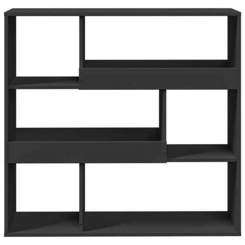 Ormarić za knjige / Paravan - Sobna pregrada crni 100 x 33 x 94,5 cm - Crna 1 94.5 cm Cijena